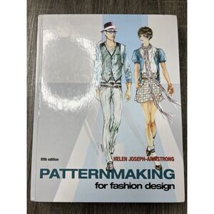 Patternmaking for Fashion Design 5th Edition - Helen Armstrong (2009, HC) w/ DVD